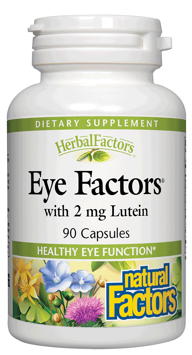 Natural Factors - Eye Factors W Lutein - 90 Veg Capsules