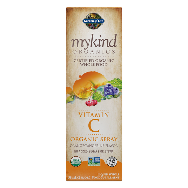 Garden of Life - Mykind Organics Vitamin C Organic Spray Orange-Tangerine - 2 oz