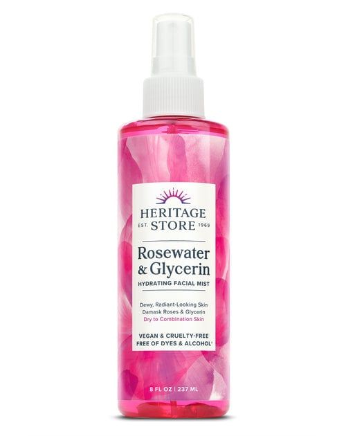 Heritage Store - Rosewater and Glycerin - 8 oz