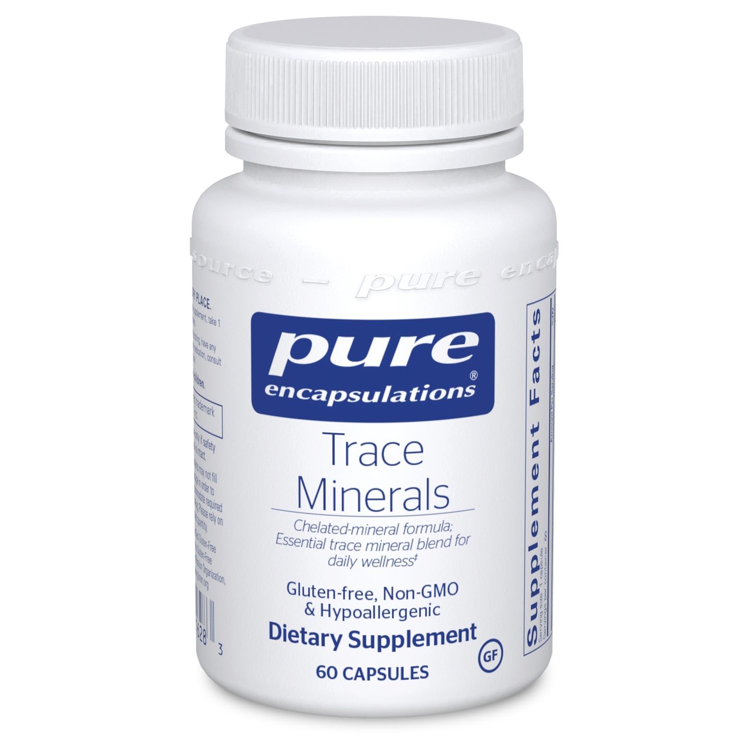 Pure Encapsulations - Trace Minerals - 60 Capsules