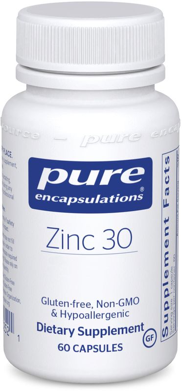 Pure Encapsulations - Zinc - 60 Veg Capsules