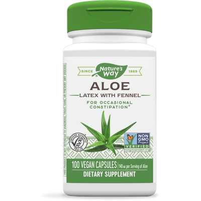 Natures Way - Aloelax Caps - 100 Capsules