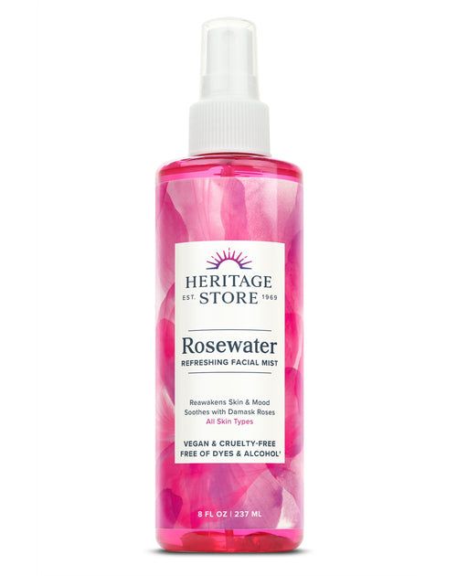 Heritage Store - Rose Petals Rosewater Spray - 8 oz