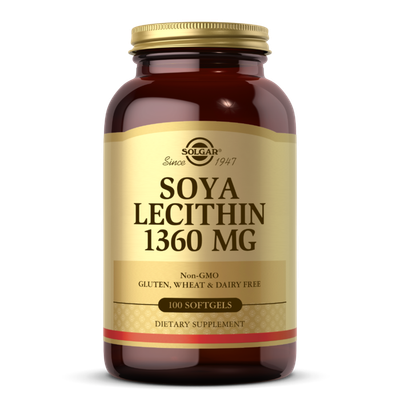 Solgar - Lecithin 1360 mg - 100 Softgels Solgar - Lecithin 1360 mg - 100 Softgels
