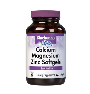 Bluebonnet - Calcium Magnesium Zinc - 60 Softgels