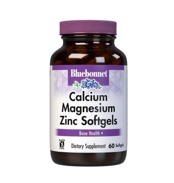 Bluebonnet - Calcium Magnesium Zinc - 60 Softgels