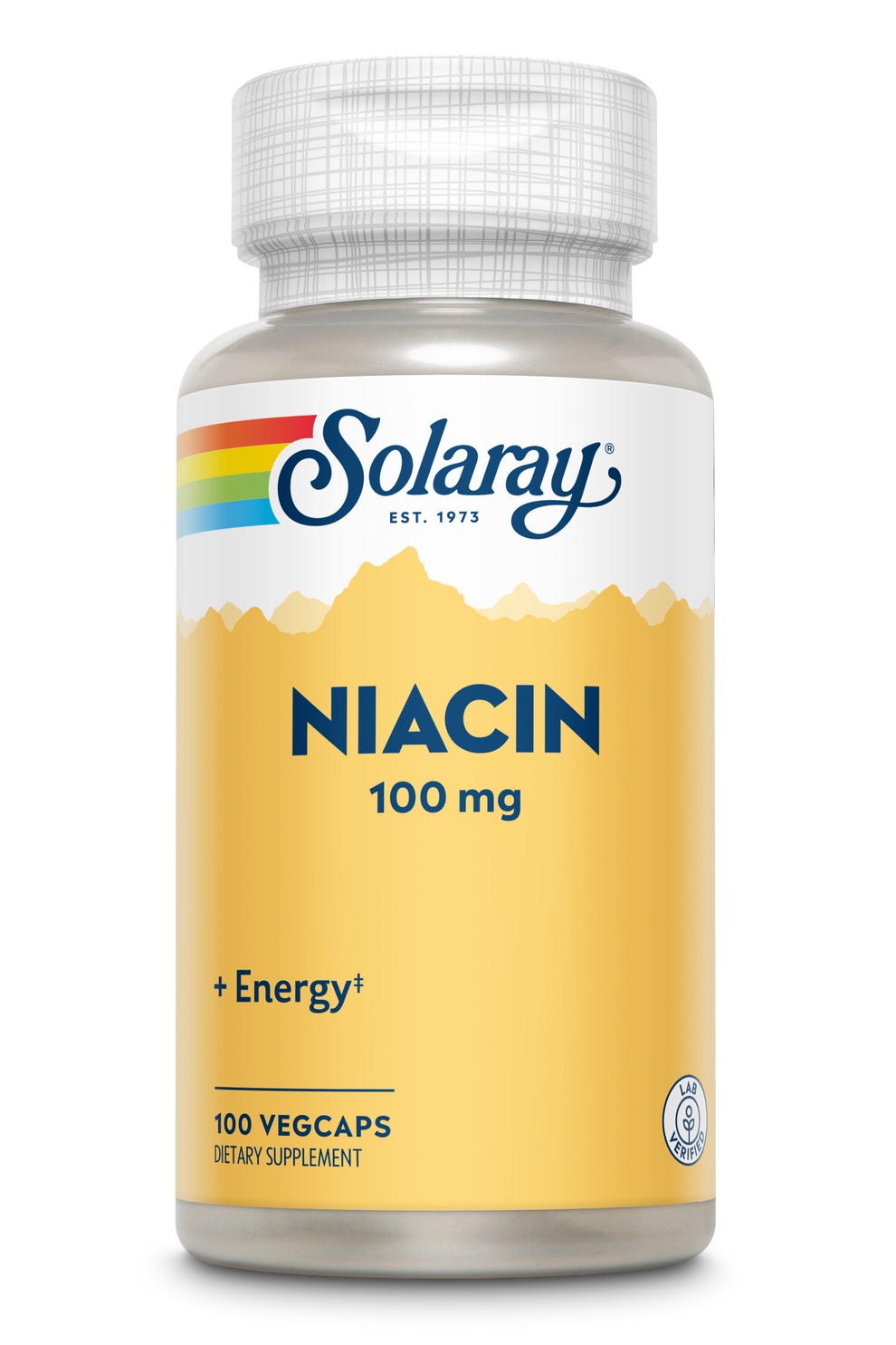 Solaray - Niacin - 100 Capsules