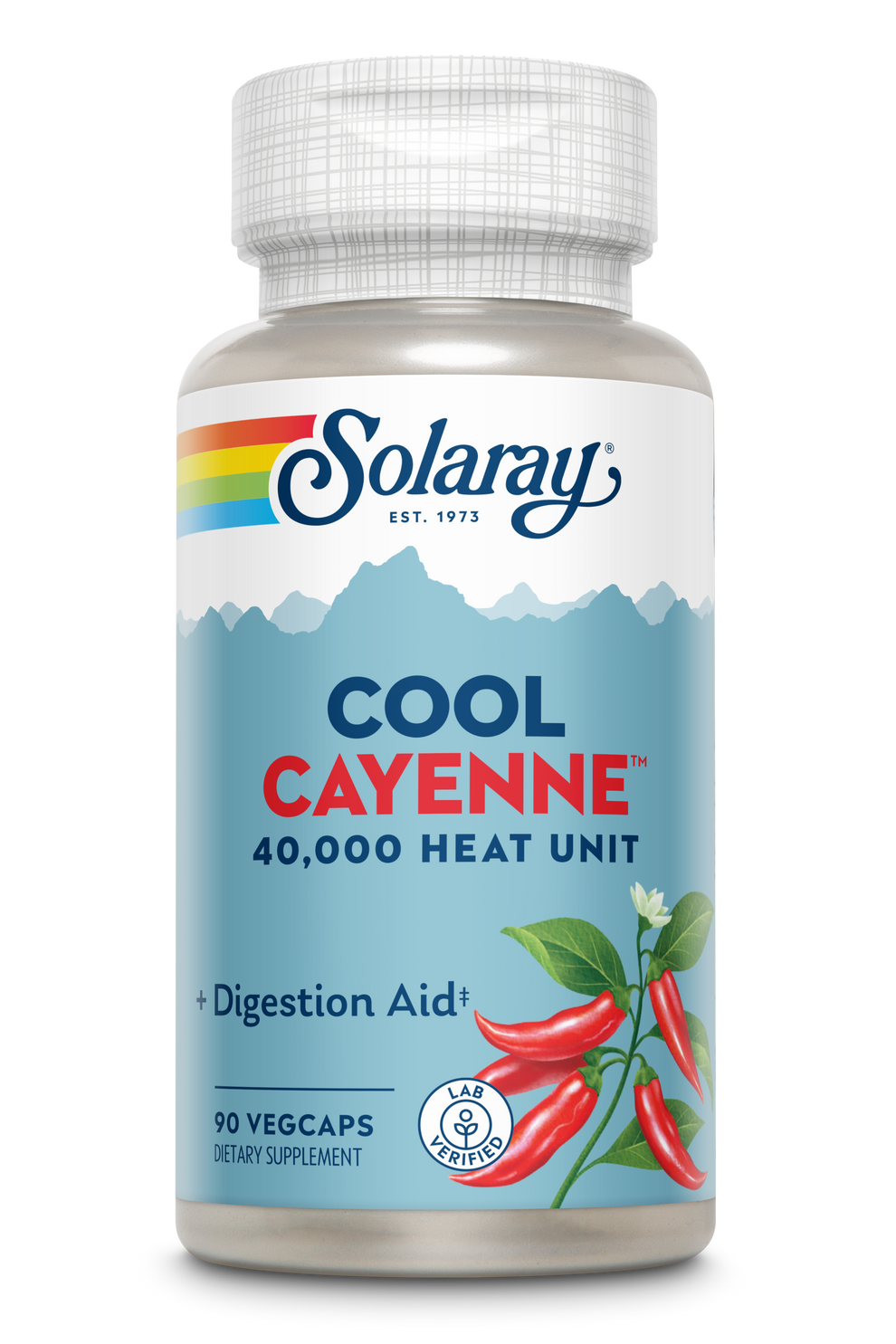 Solaray - Cool Cayenne 40,000 UT - 90 Count