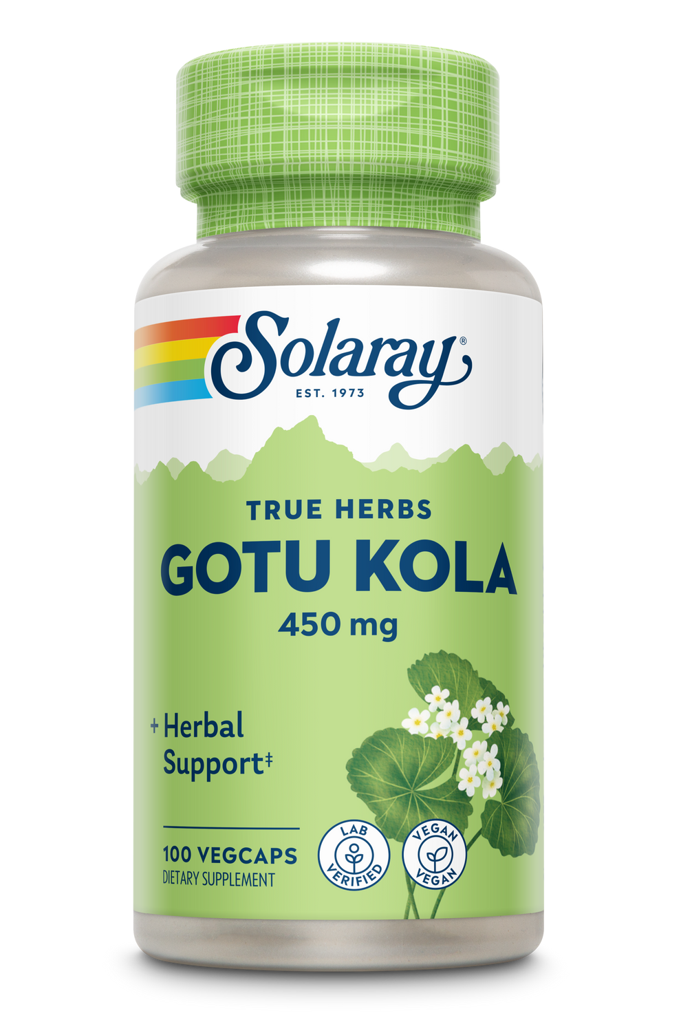 Solaray - Gotu Kola - 100 Capsules