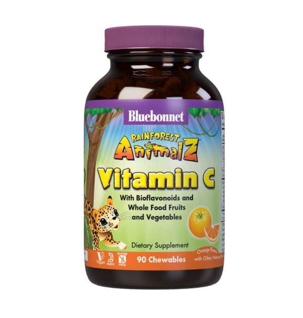 Bluebonnet - Animalz Vitamin C - 90 Chewables