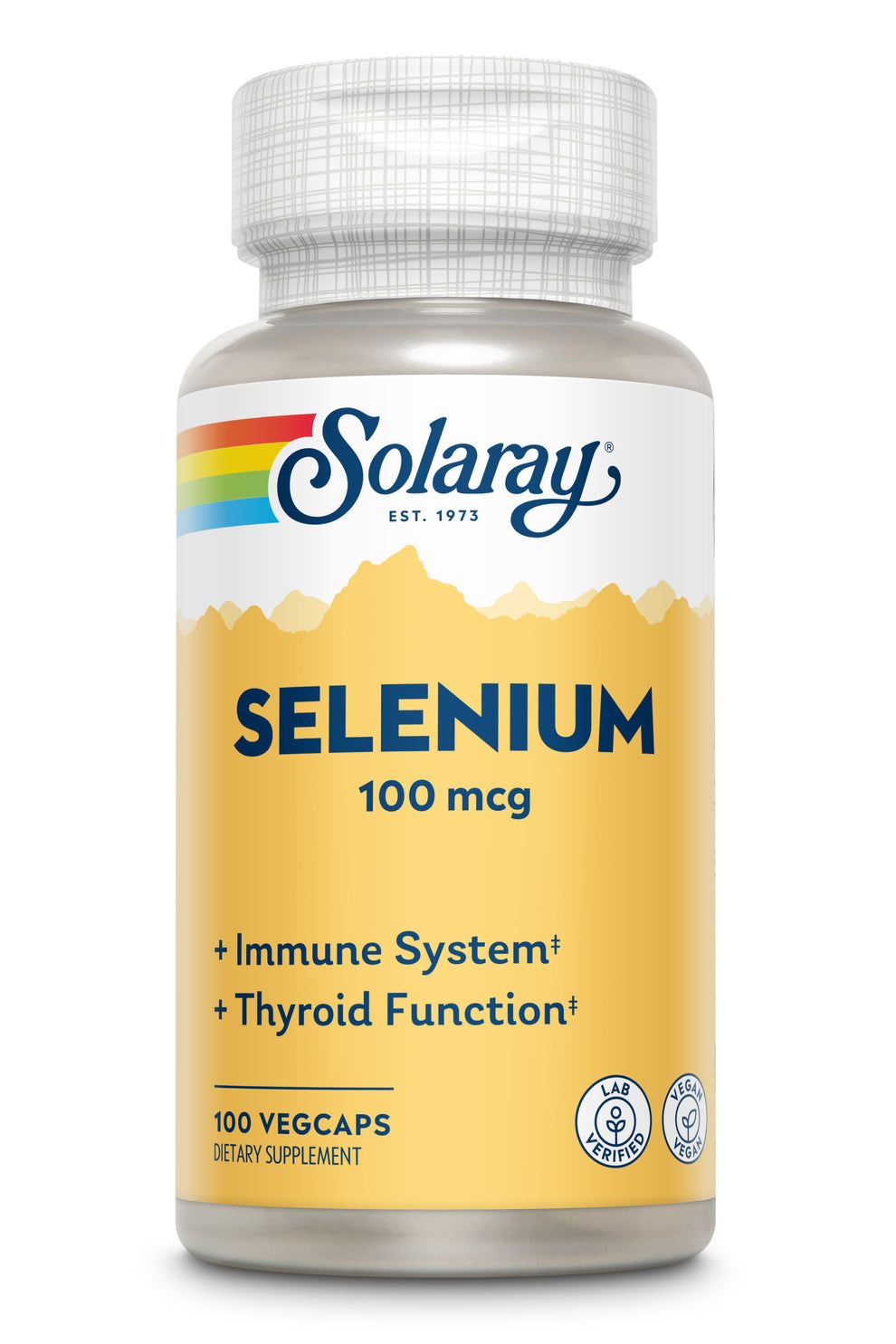 Solaray - Selenium 100 mcg - 100 Capsules
