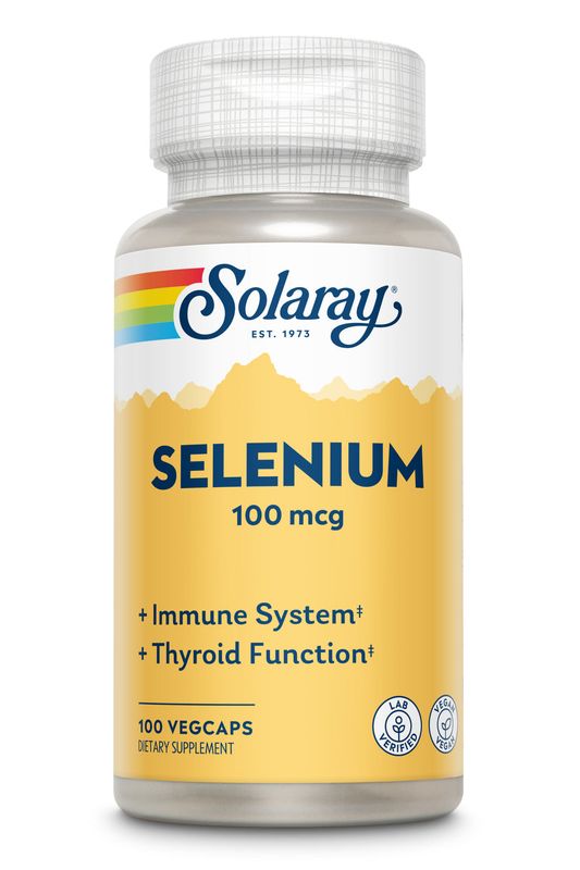 Solaray - Selenium 100 mcg - 100 Capsules