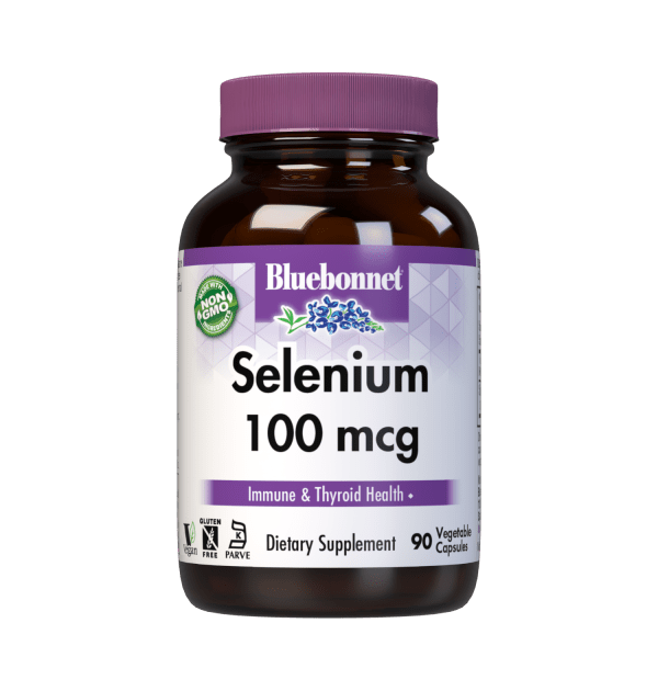 Bluebonnet - Selenium 100 mcg - 90 Veg Capsules