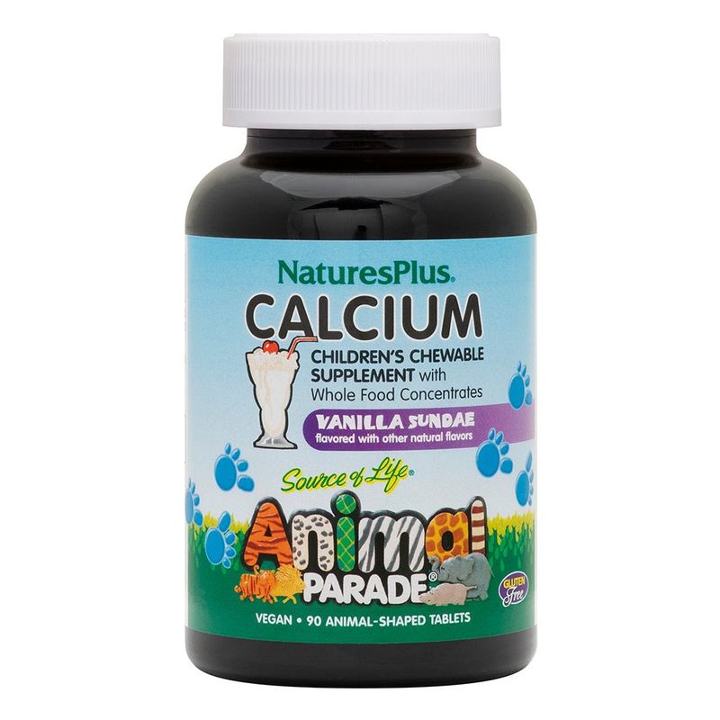 Natures Plus - Animal Parade Calcium Chewable - 90 count
