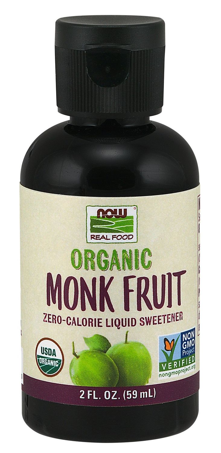 Now - Organic Liquid Monk Fruit - 2 oz