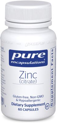 Pure Encapsulations - Zinc Citrate - 60 Capsules Pure Encapsulations - Zinc Citrate - 60 Capsules
