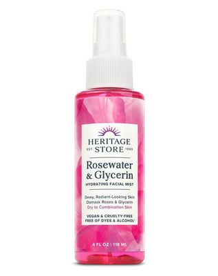 Heritage Store - Rosewater and Glycerin Spray - 4 oz