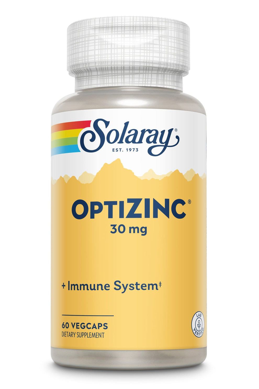Solaray - Optizinc 30 mg - 60 count