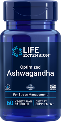 Life Extension - Optimized Ashwagandha Extract - 60 Veg Capsules