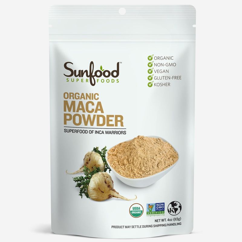 Sunfood - Raw Organic Maca Powder - 4 oz