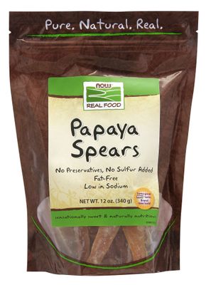 Now - Papaya Spears - 12 oz