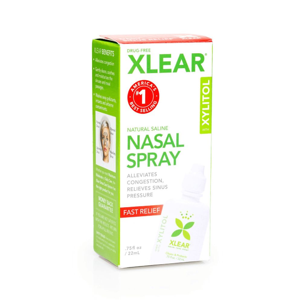 Xlear - All Natural Saline Nasal Spray - .75 oz