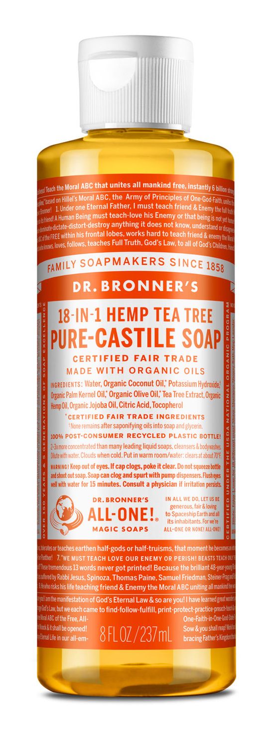 Dr Bronners - Castile Soap Tea Tree - 8 oz