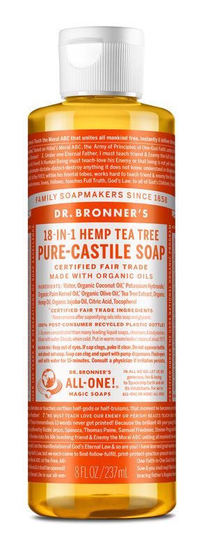 Dr Bronners - Castile Soap Tea Tree - 8 oz
