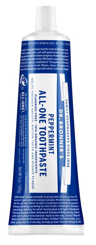 Dr Bronners - All One Toothpaste Peppermint - 5 oz