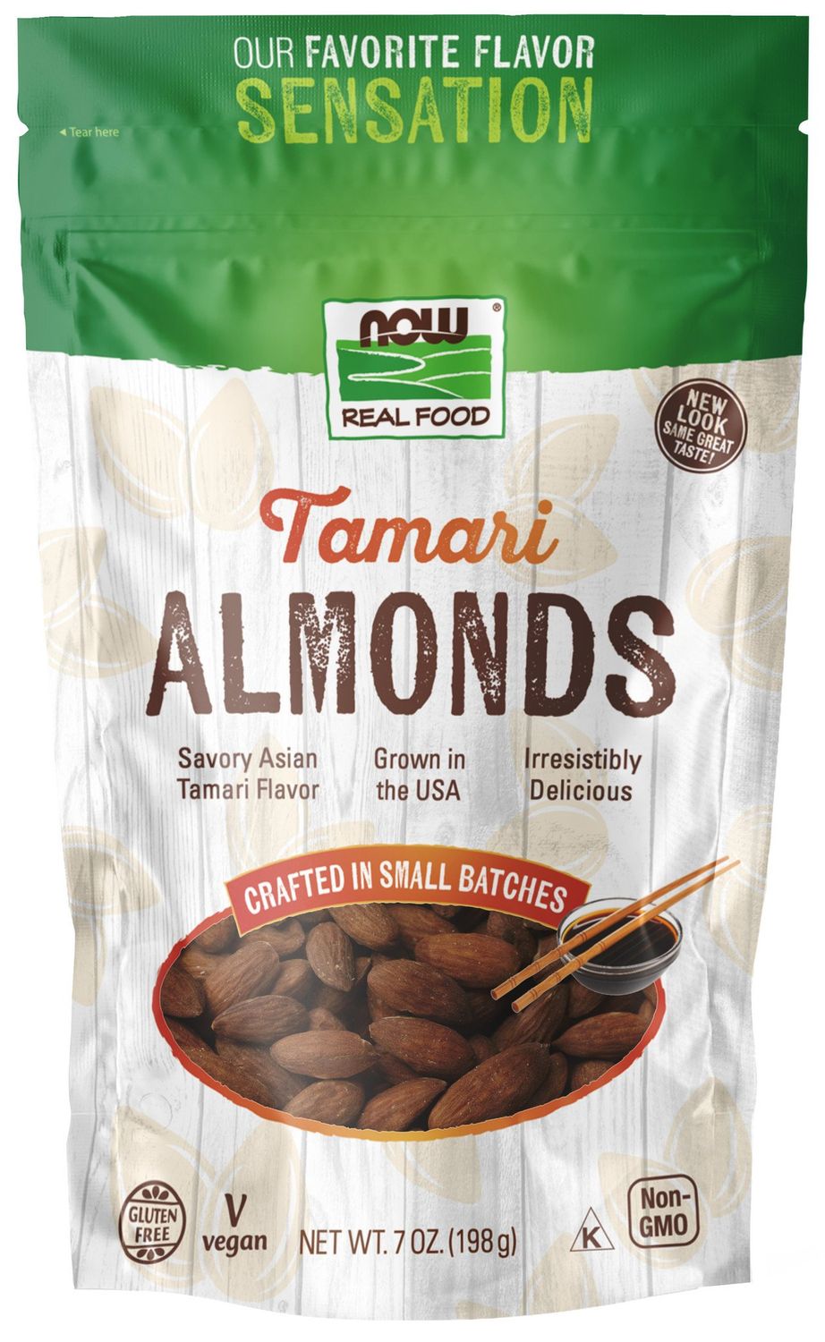 Now - Tamari Almonds - 7 oz