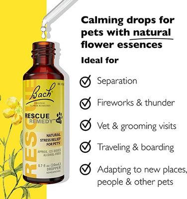 Bach Flower Remedies - Rescue Remedy Pet - 20 ml