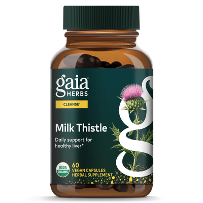 Gaia Herbs - Milk Thistle - 60 vegan cap