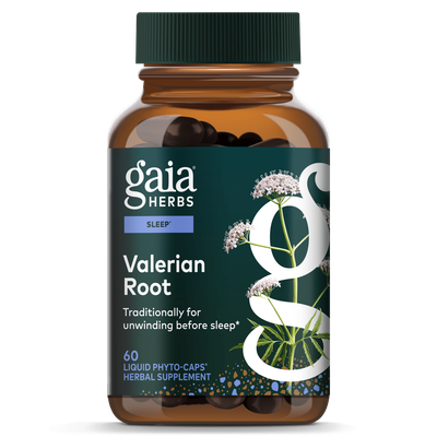 Gaia Herbs - Valerian Root - 60 Veg Capsules