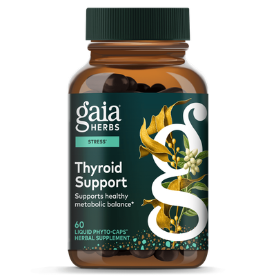 Gaia Herbs - Thyroid Support - 60 Veg Capsules