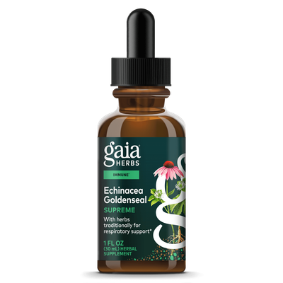 Gaia Herbs - Echinacea Goldenseal Supreme - 1 oz