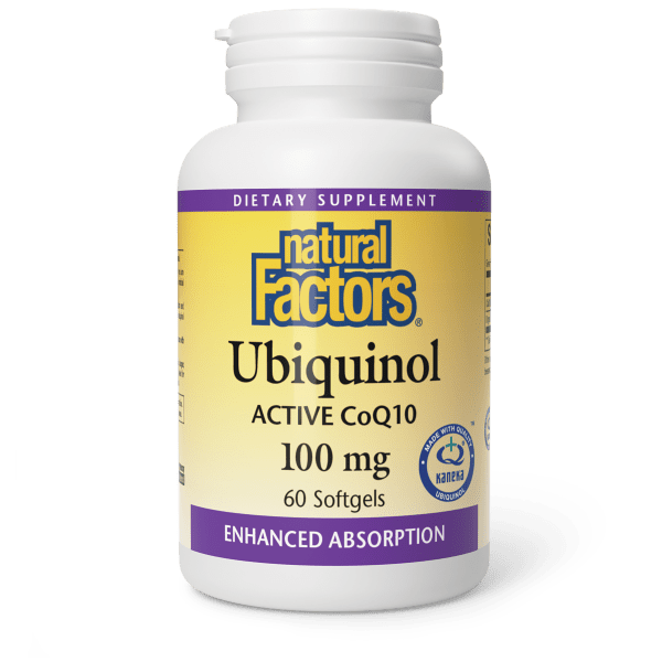 Natural Factors - Ubiquinol QH Bonus Pack - 60 Softgels