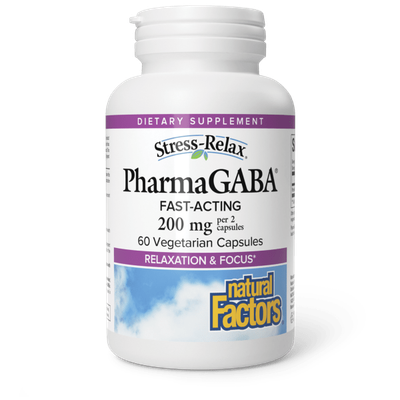 Natural Factors - Stress-Relax Pharma Gaba - 60 Capsules