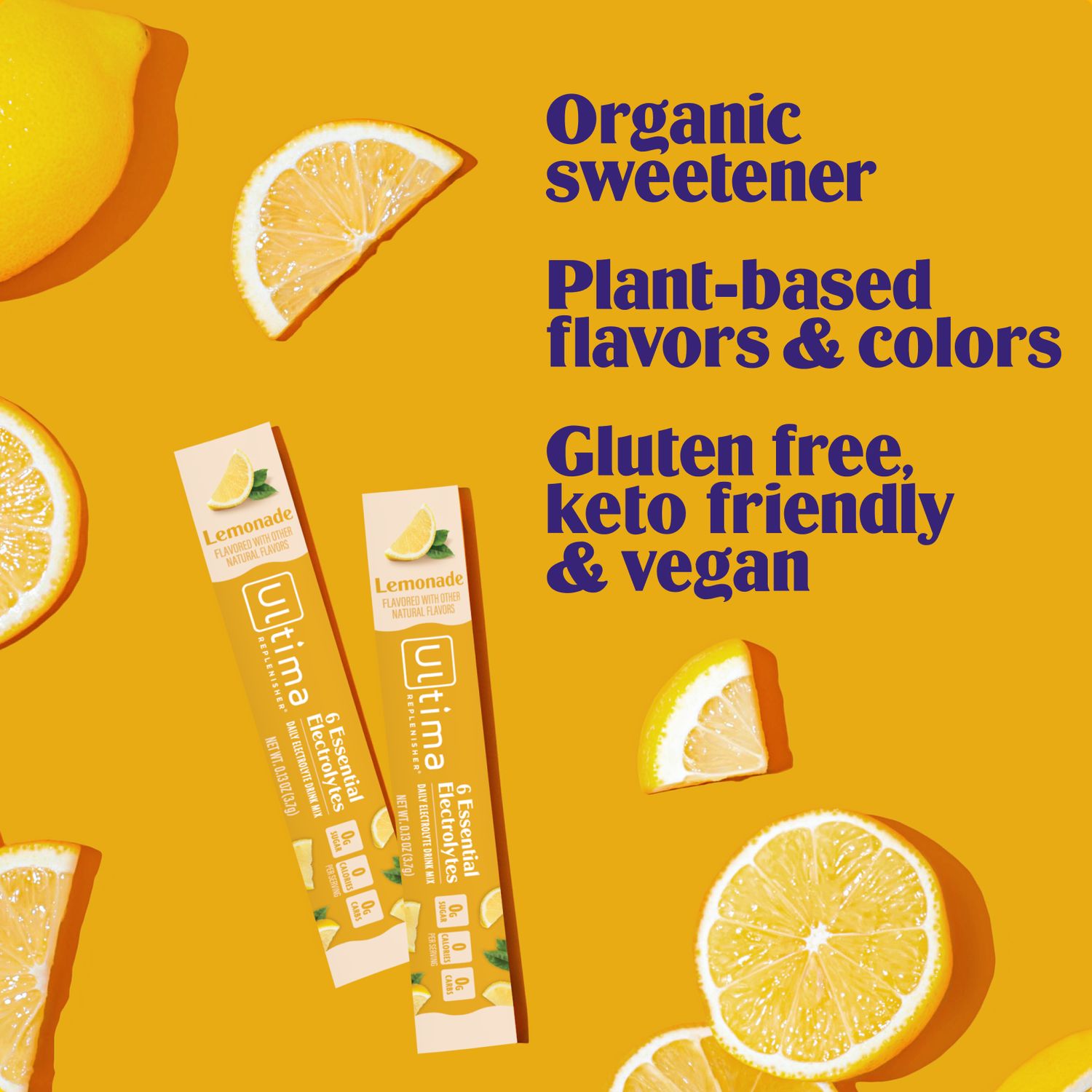 Ultima - Lemonade Electrolyte Powder - 1 Stick