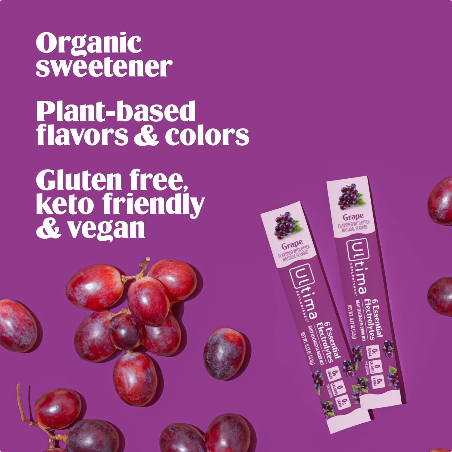 Ultima - Grape Electrolyte Powder - 1 Stick