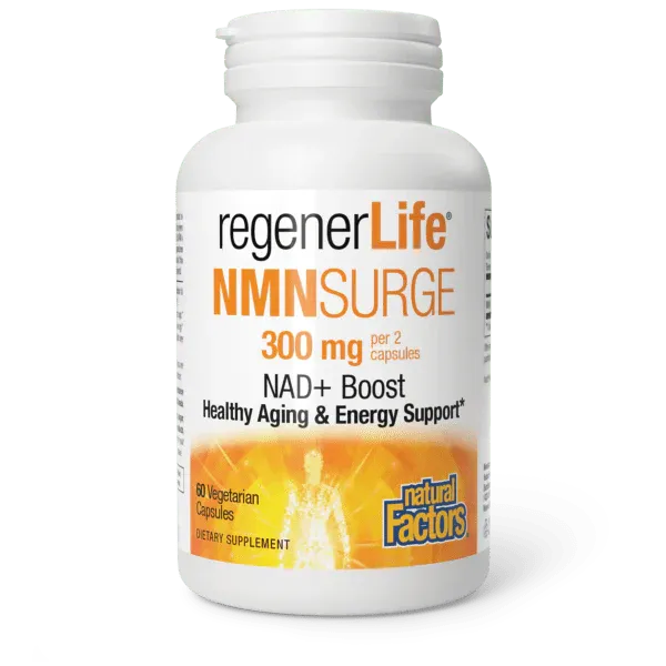 Natural Factors - regenerLife NMNSurge 300 mg 60 caps
