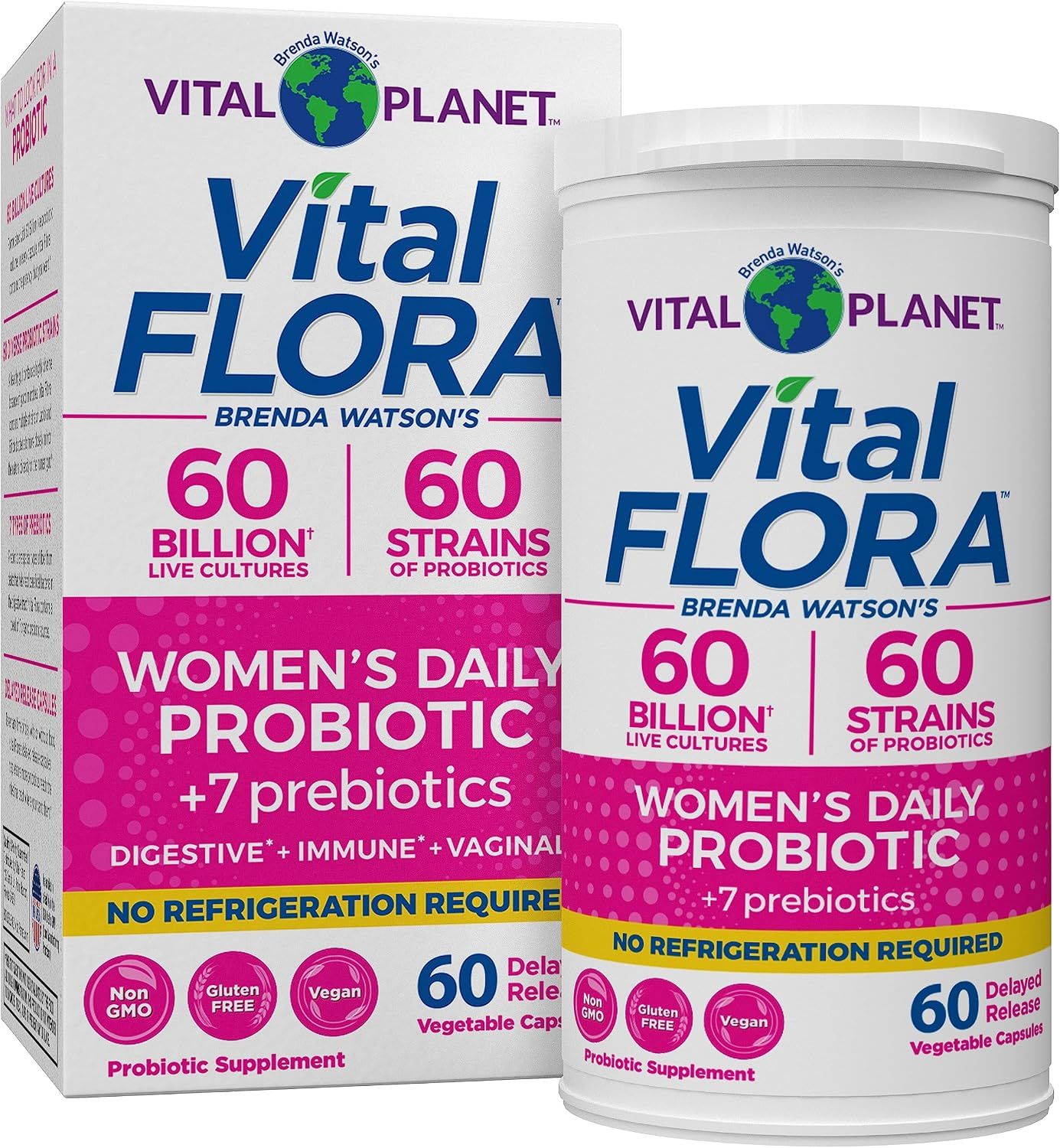 Vital Planet - Womens Daily Shelf Stable - 60 Capsules