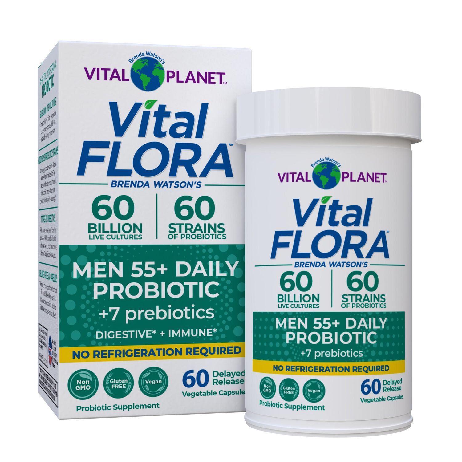 Vital Planet - Mens 55+ Daily Shelf Stable - 60 capsules