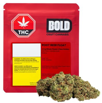 Root Beer Float, BOLD (3.5g) Dried Flower