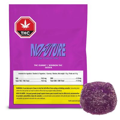 Purple Sativa THC, No Future (1/pk) Soft Chew