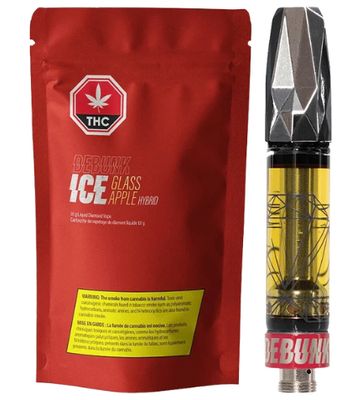 Glass Apple ICE Liquid Diamond (1g) PVC, Debunk