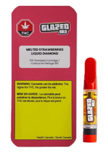 Melted Strawberries Liquid Diamond, BOLD GLAZED (1g) PVC