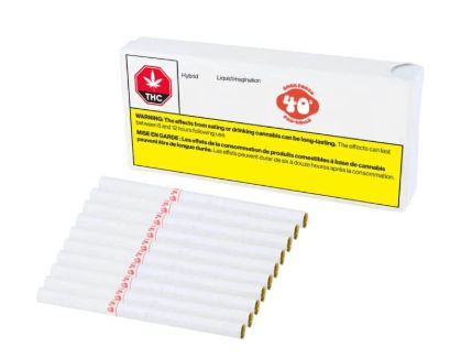 Liquid Imagination Slims (10x0.35g) Pre-Rolls, Back Forty
