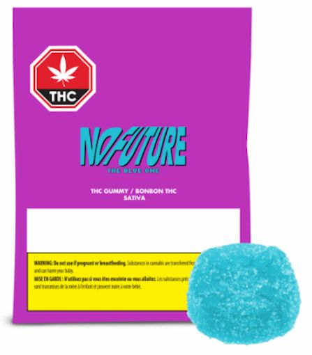 Blue THC 10mg, No Future (1/pk) Soft Chew