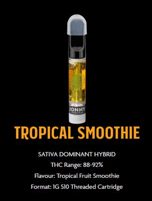 Tropical Smoothie (1g) PVC, Jonny Chronic