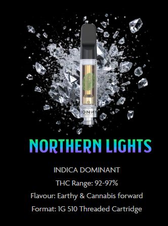 Northern Lights Liquid Diamonds (1.0g) PVC, Jonny Chronic